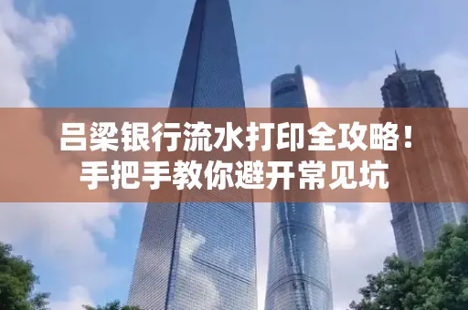 吕梁银行流水打印全攻略！手把手教你避开常见坑